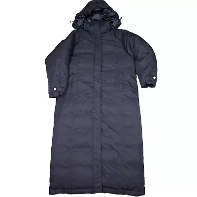 Eddie Bauer Womens Goose Down Parka Outdoor Hiking Large Tall 50  Length • $59.99