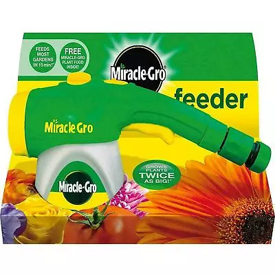 Miracle-Gro Filled Hose Feeder All Purpose Plant Food Soluble Grows Twice As Big • £34.20