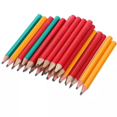 60pcs Short Plastic Colored Pencils For Toddlers & Students-DO • £9.18