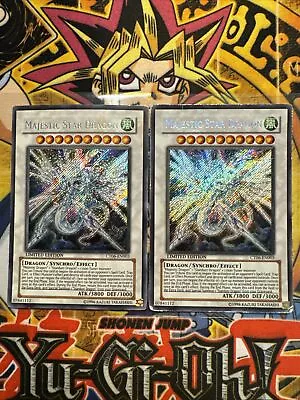 X2 Majestic Star Dragon - Secret Rare - CT06-EN003 HP X2 3-4 • $6.99