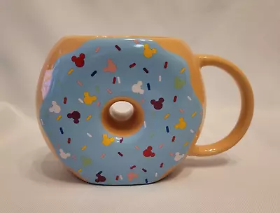 Disney Ceramic Donut Shaped Snack Mug With Mickey Mouse Sprinkles • $14.99