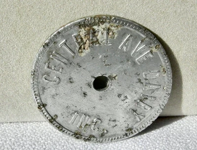 $26.95 • Buy 1921 Phoenix Arizona (maricopa Co) Rare R8  Central Ave Dairy  Quart Milk Token