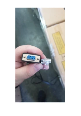 £4.75 • Buy DB 9Pin RS232 Serial To RJ45 CAT5 Ethernet Adapter LAN Console Cable CiscoRouter