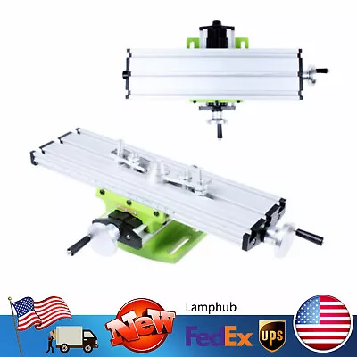 Mini Compound Milling Machine Work Table XY 2 Handle Milling Operate Slide Table • $39