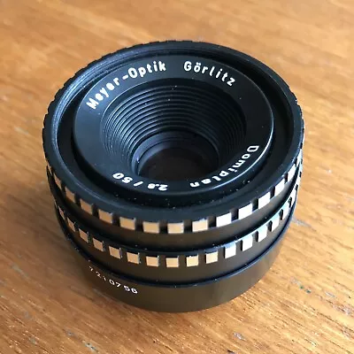 Meyer-Optik Gorlitz Domiplan 50mm F/2.8 Lens - M42 Mount For Parts Only • £6