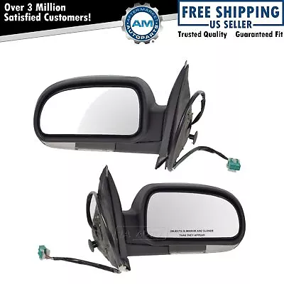 Power Heated Side View Mirrors Pair Set Of 2 For Chevy Bravada Trailblazer • $150.24