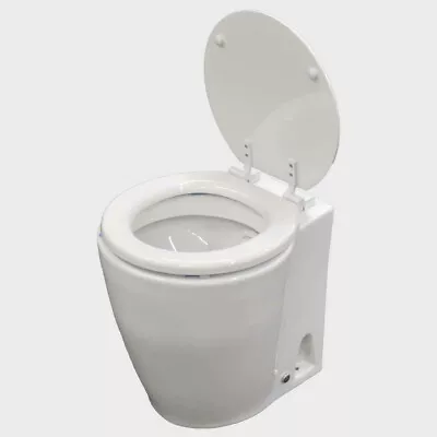 Albin Pump Marine Boat Toilet 07-02-043 | Design Marine White 12V DC • $321.77