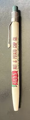 Vintage SCRIPTO GUYS Nut And Potato Chip CO.— Harrison St. KC MO Grease Pen • $9.99