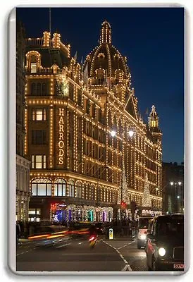 Harrods London Fridge Magnet 01 • £2.85