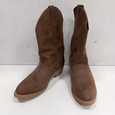 Masterson Boot Company Western Style Pull-On Leather Boots Size 10D • $31