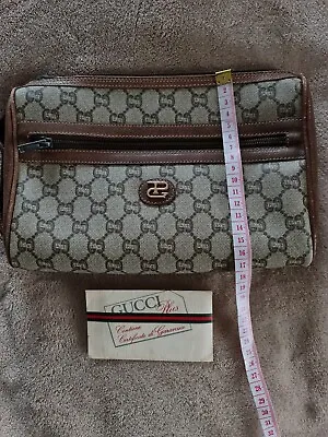 $209 • Buy Authentic Gucci Plus Vintage Clutch Bag
