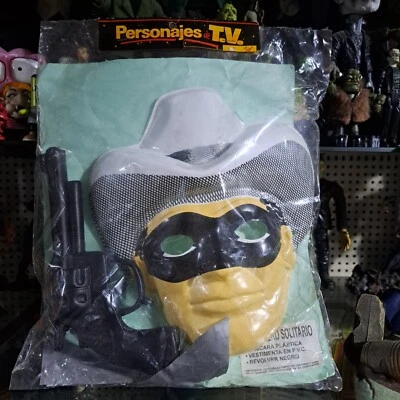 $75 • Buy Lone Ranger Set Uruguay Rare Mask