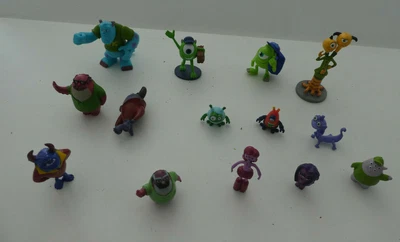 £14.50 • Buy 14  MONSTERS INC HIGH SCHOOL FIGURES  MIKE, SULLY, BOO - Cake Toppers    DISNEY