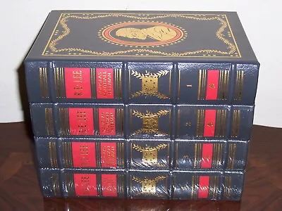 Easton Press 150th Annv Ed. R E LEE A Biography Douglas Southall Freeman 4 Vols • $1350