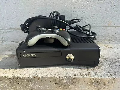 Microsoft Xbox 360 Slim 250GB Model 1439 Bundle Tested Controller Cables Games • $89.99