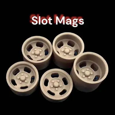 Slot Mags Wheels  American Muscle Series  1/25 1/24 (SOLD IN PAIRS) • $4