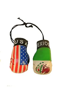 USA & MEXICO Country Flags Mini BOXING GLOVES .. New • $5.99