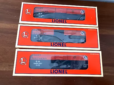 1996 Lionel O Scale Lot Of 3 GREAT NORTHERN 6464-397 BOXCARS 6-29291 NIB • $59.95