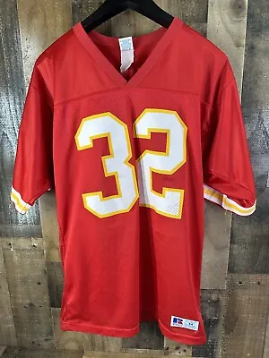 Vintage Russell Athletic NFL Kansas City Chiefs Marcus Allen #32 Jersey Size 44 • $24.98