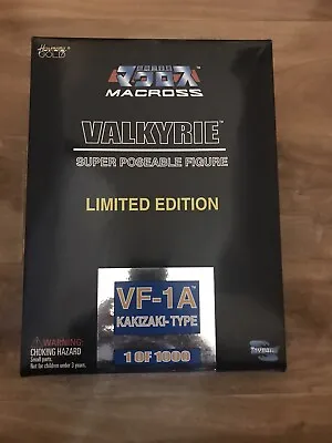 Macross Valkyrie VF-1A KAKIZAKI-TYPE Super Poseable Limited Edition • $44.99
