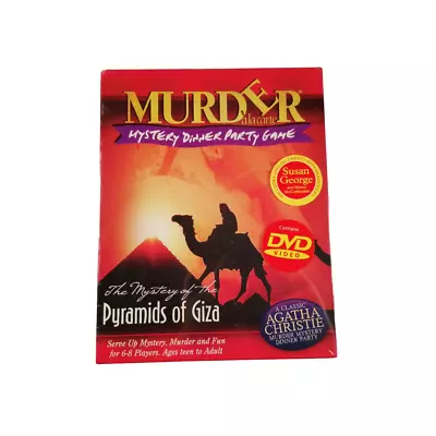 Murder Mystery Pyramids Of Giza Dinner Party Agatha Christie Game New And Sealed • $61.95