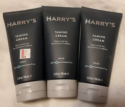3 Harry's Taming Cream 5.1oz • $28.95