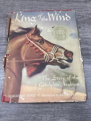 King Of The Wind By Marguerite Henry 1952 • $15