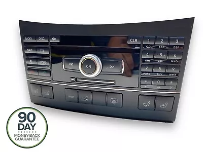 10-11 Mercedes W212 E350 E550 Command Head Unit CD Changer Radio 2129008604 OEM • $159.95