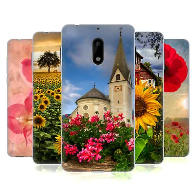 Official Celebrate Life Gallery Florals Soft Gel Case For Nokia Phones 1 • £17.95