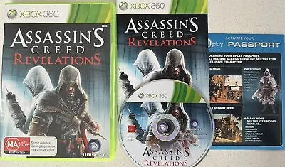 Assassins Creed Revelations - Xbox 360 PAL - Complete W/ Manual + BONUS DLC Code • $7.99