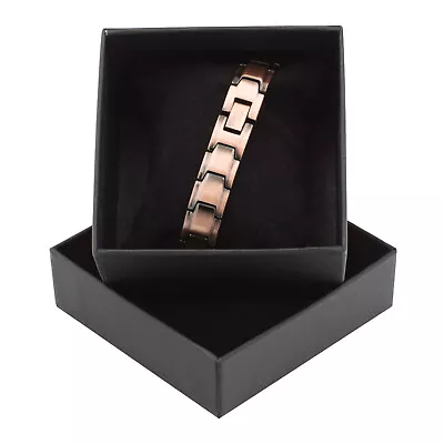 Elegant Pure Copper Magnetic Bracelet Women Men Restore Blance Energy Power Joy • $19.94