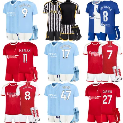 £26.99 • Buy 23/24 Child Kid Training Kit 2023/24 Boy Soccer Men Suit Sport Sock Short Shirt%
