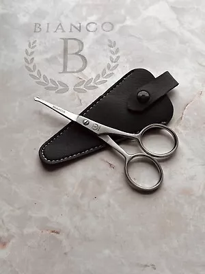 Nose Hair Scissors Men Mustache Beard Trimming Eyebrows Stainless Steel USA Made • $19.99