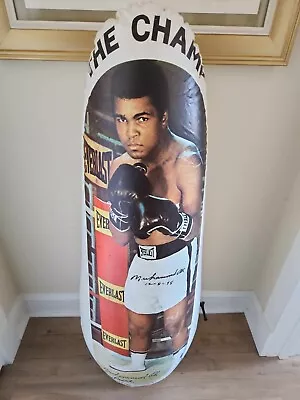 Mego 1976 Muhammad Ali Bop Bag W/ Box - Signed 4x By Ali - JSA Authentication • $2999.99