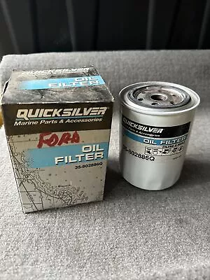 New Quicksilver 35-802886q Oil Filter Mercruiser With Ford V-8 Engine • $10