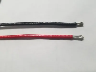 Boat Marine Cable 10 Gauge Wire Red & Black  Primary Tinned Stranded 25' Ea 1015 • $39.94