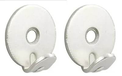 40kg Rated Heavy Duty Picture Frame Mirror Wall Hanging Hooks Hangers PACK OF 2 • £4.20
