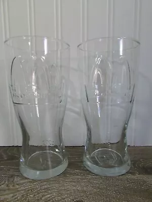 Vintage Lot Of 2: 1992 McDonald's Collector Clear Glass Drinking Glasses • $6.29