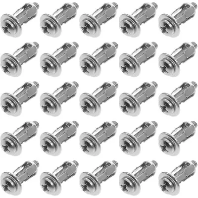 £6.80 • Buy 25pcs Petal Nuts For Hollow Wall Practical Expansion Nuts Fixing Dowel Nuts For