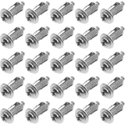 £6.80 • Buy 25pcs Petal Nuts For Hollow Wall Practical Expansion Nuts Fixing Dowel Nuts For