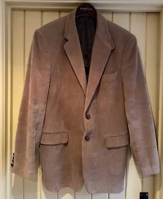 Mens Brown Corduroy Ralph Lauren Chore Blazer 40R Vintage • £65.44