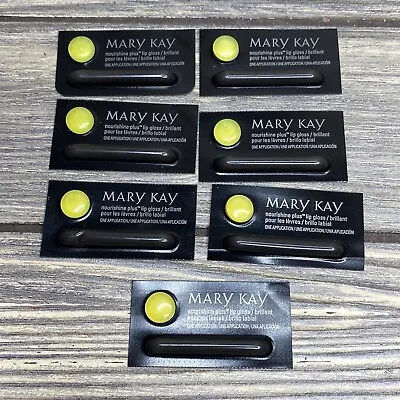 Mary Kay Cosmetics Lip Gloss Samples Icicle Neon Yellow Green Lot Of 7  • $10.19