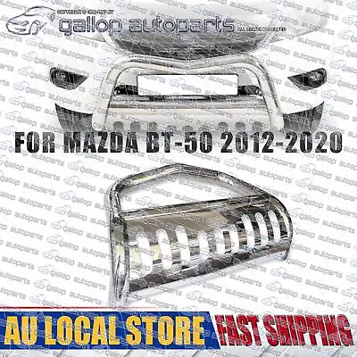 For Mazda BT-50 BT50 12-20 With Nudge Bar Stainless Steel Grille Guard • $256.15