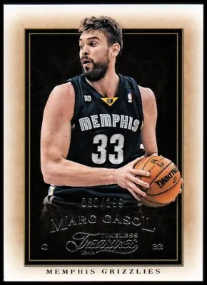 2013-14 Timeless Treasures Basketball Card Pick (Base) • $10