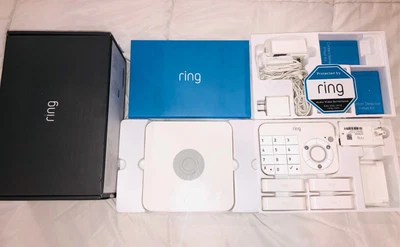 $87 • Buy Ring 8 Piece (1st Gen) 4K11S70ENH Security Alarm Home System - White