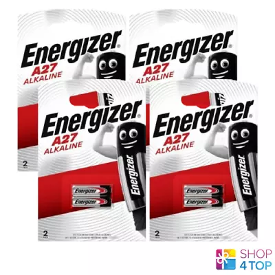 8 Energizer Alkaline A27 Batteries 12V CA22 EL-812 EL812 G27A L828 Exp 2025 New • $17.25