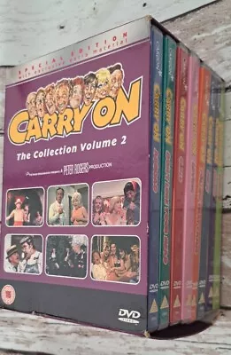 Special Edition Carry On The Collection Volume 2 DVD Boxset 8 DVDs • £8.99