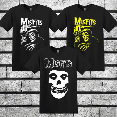 The Misfits T-Shirt Crimson Ghost Fiend Skull Punk Rock Band Black T-Shirt S-3XL • $19.99