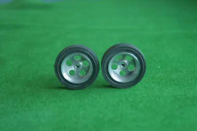 Vintage 70s 1/24 Slot Racing Car Mag Wheels Tyres. Cox Revell Russkit Monogram • £5.90