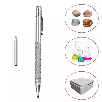 Hand Tools Scriber Pen 14cm Aluminium Ceramic For Engraving Metal Sheet • $6.02